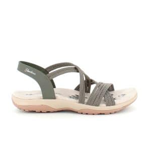 Sandal fra Skechers med elastik remme og svangstøtte - 40