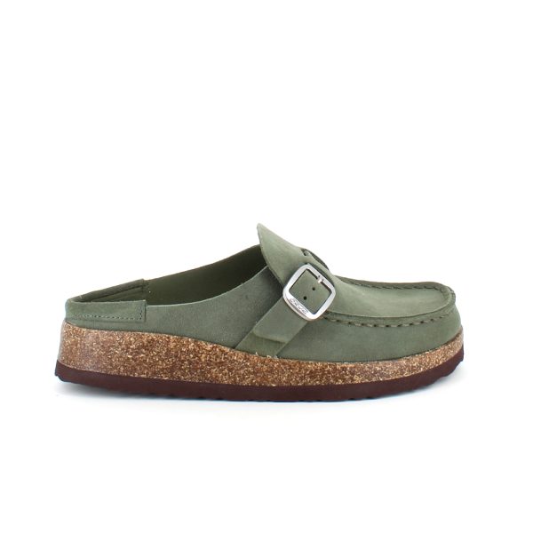 Grøn loafers sandal fra Cruz med god svangstøtte. - 37