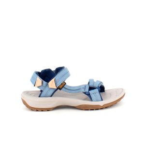 Blå Teva Tirra sandal fra Teva med svangstøtte og komfort - 37