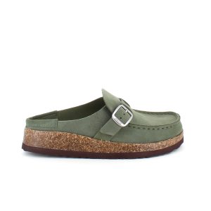 Grøn loafers sandal fra Cruz med god svangstøtte. - 38
