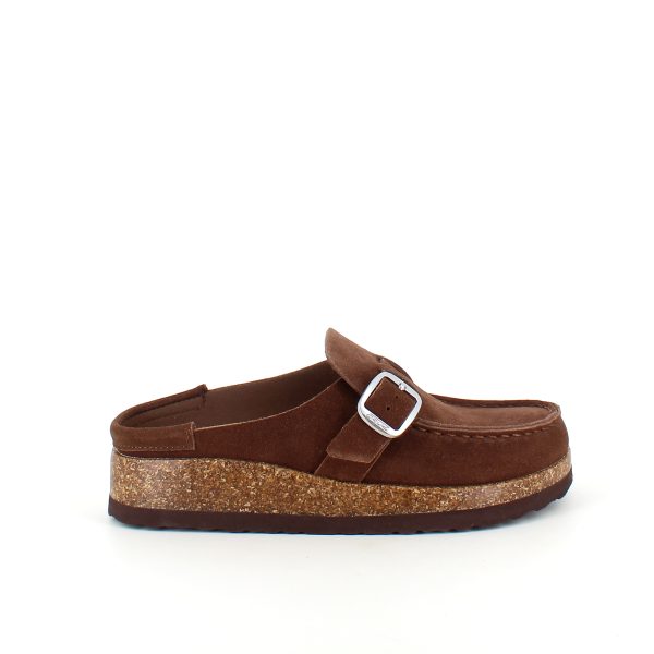 Mørkebrun loafers sandal fra Cruz med god svangstøtte. - 39